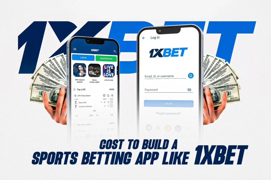 How to use 1xBet in Nepal explained, showing a phone with a restricted-access symbol and 2026 legal status