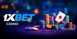 Live chat screen where a user asks 1xBet support to permanently delete their account