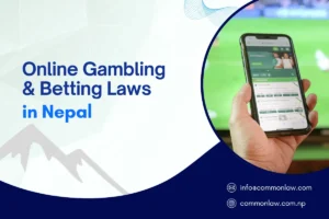 Open law book and gavel representing Nepal’s online betting law and the National Penal Code
