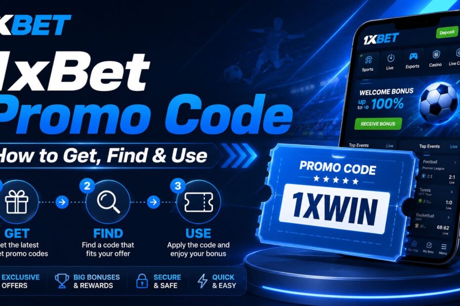 Magnifying glass over betting bonus fine print illustrating 1xbet promo code Nepal terms